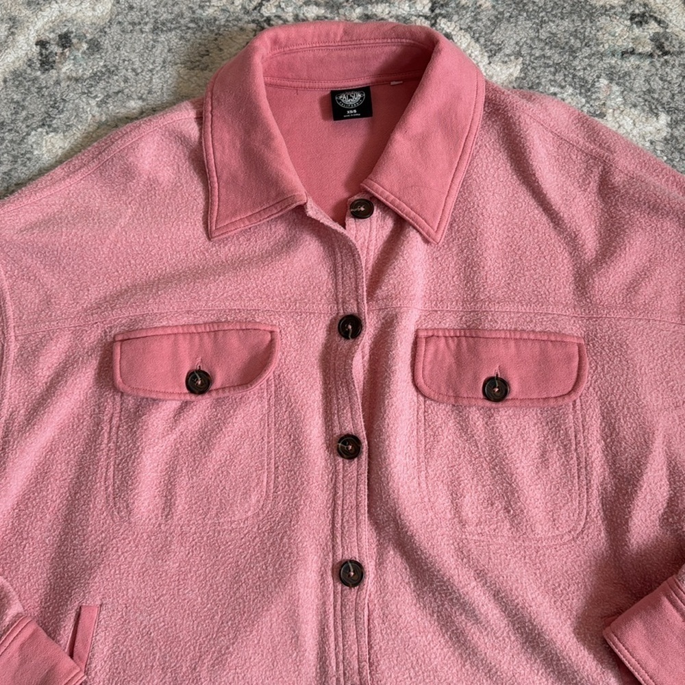 PacSun Homecoming Button Down Shacket - Picture 2 of 10